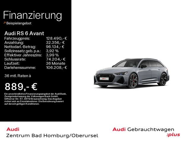 Audi RS 6 Avant quattro*Navi*Matrix*HUD*AHK*B&O*PDC*P