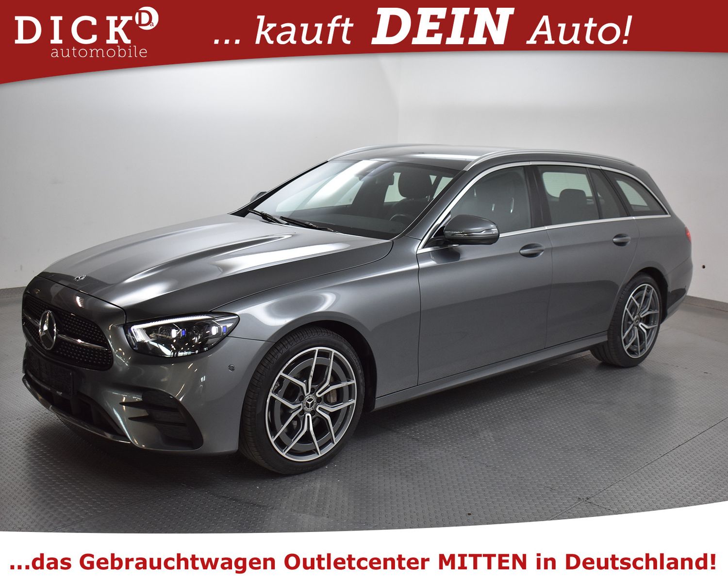 Fahrzeugabbildung Mercedes-Benz E 400d T 4M 2X AMG Line WIDESC+MULTIB+KAMERA+19"