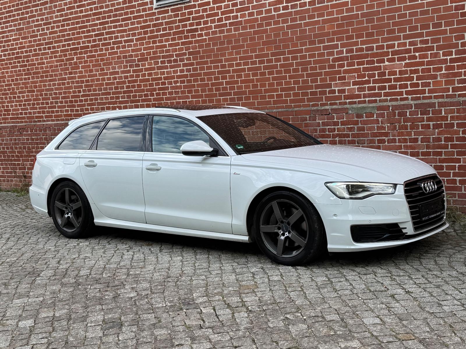 Audi A6 Avant S-line 3.0 TDI 218ch - Toi ouvrant panoramique - Alcantara - Carnet entretien - Pneus toutes saisons - Hayon éléctrique