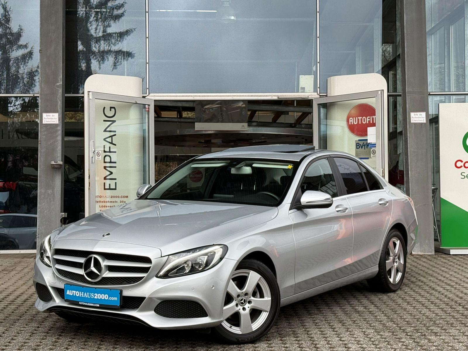 Mercedes-Benz C200 Lim. Aut./MEM/PANO/KEYLESS/17"/LED