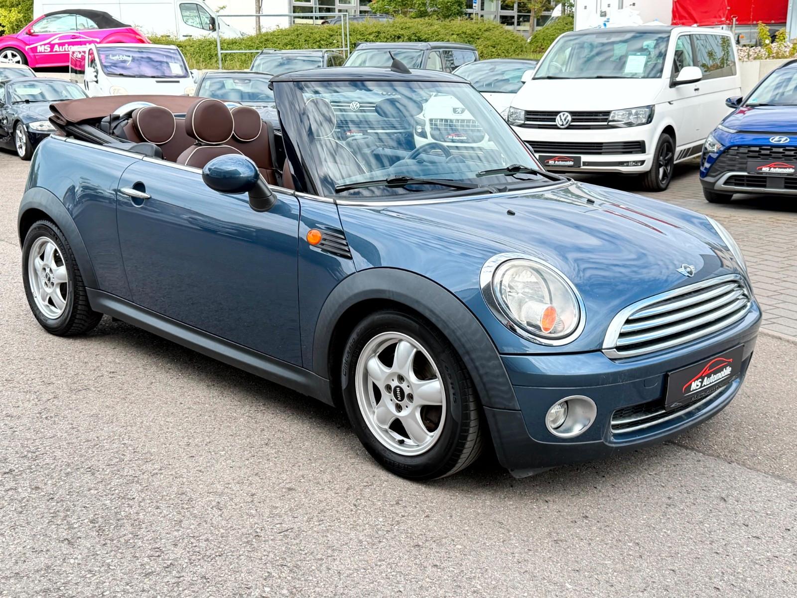 MINI Cooper Cabrio Leder_1.Hand Scheckheft_PDC_Alu