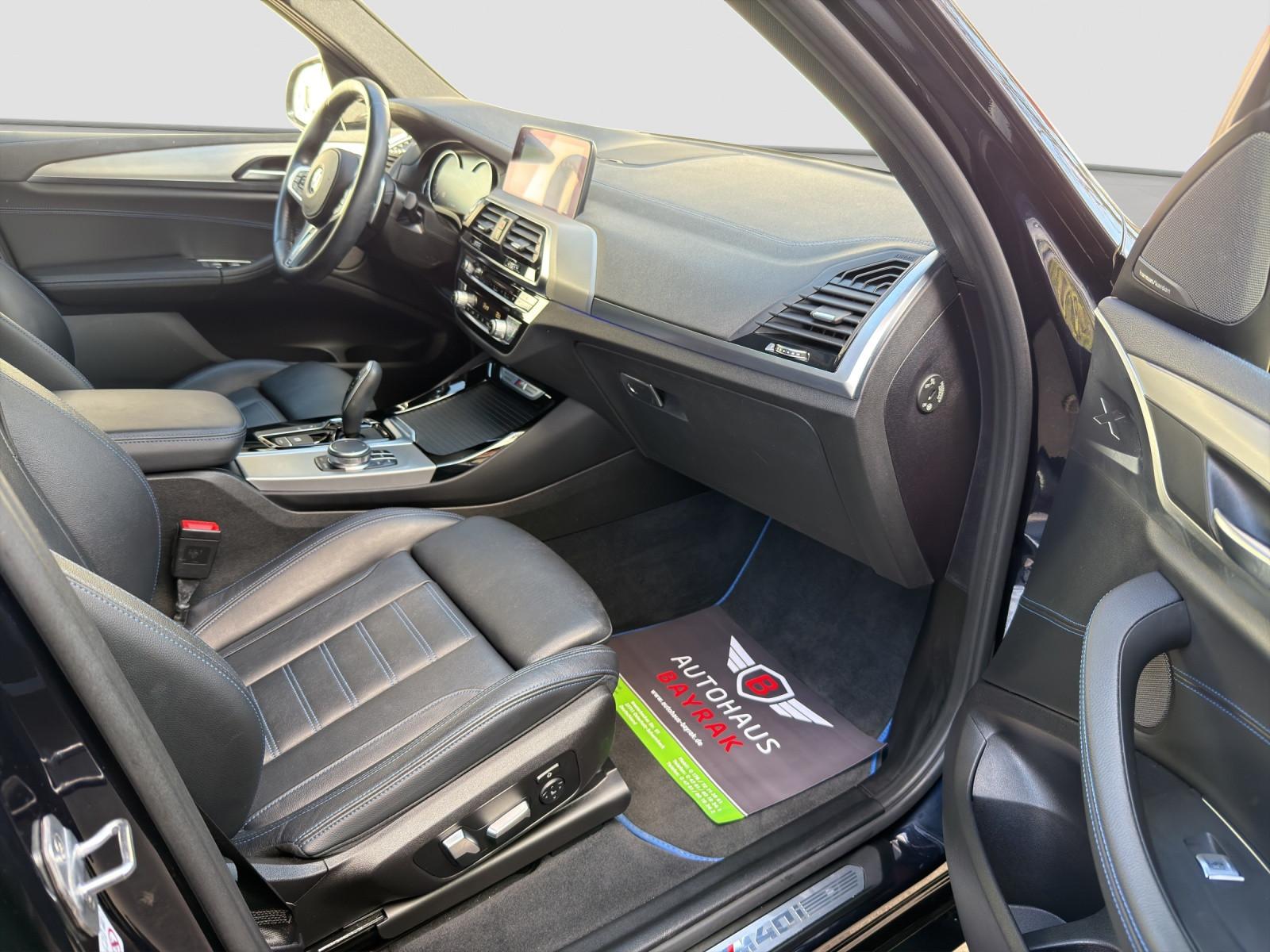BMW X3 M40 i HUD/ACC/RFK/MEMORY/H&K/KEYL./DAB/UVM..