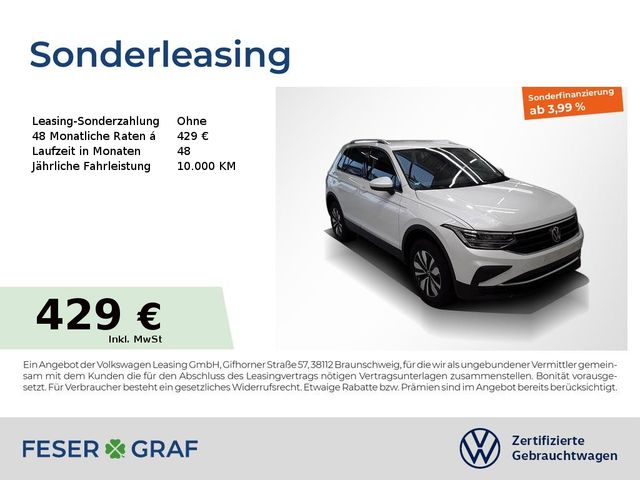 Volkswagen Tiguan MOVE 1.5 TSI DSG Navi StandHz AHK Kamera