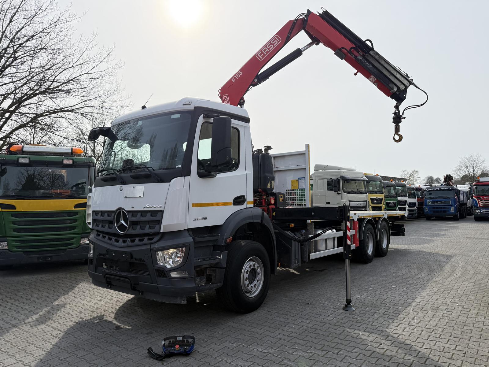 Mercedes-Benz Arocs 2636 6X4 Kran Fassi F155