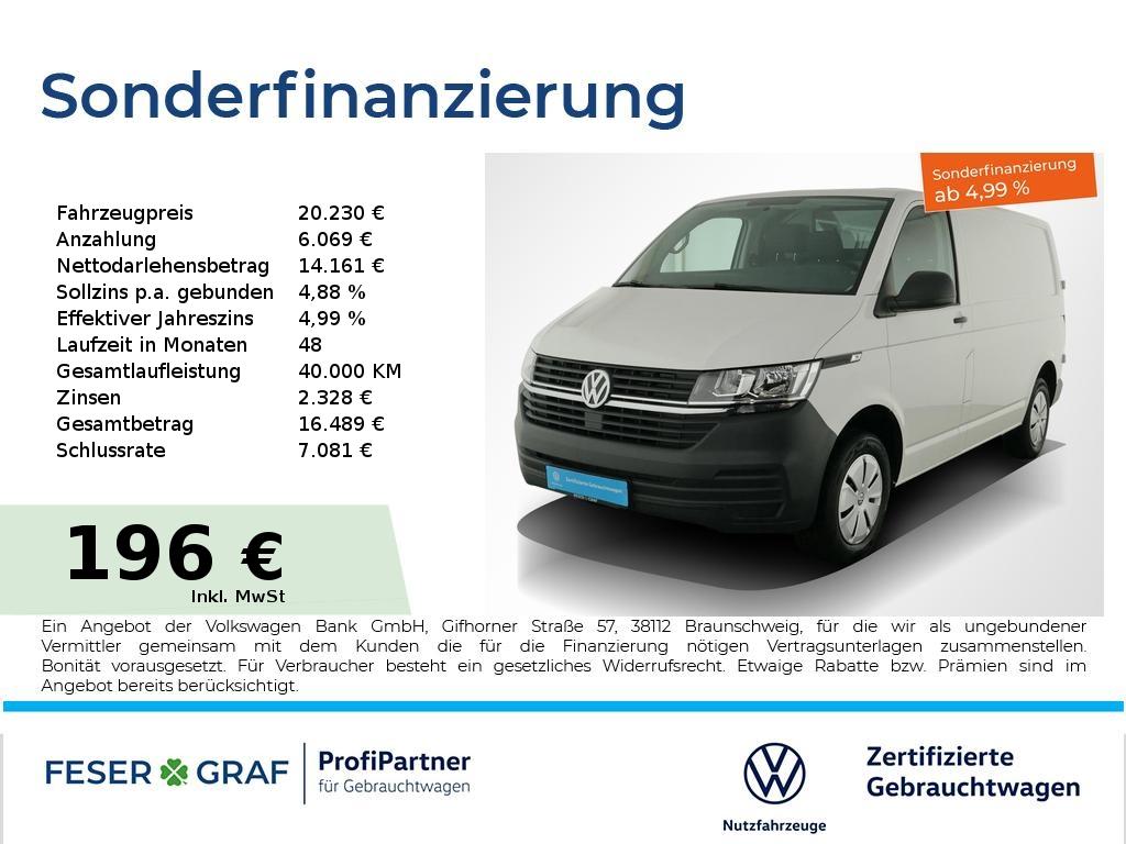 Volkswagen T6.1 Kasten 2.0 TDI Klimaanlage PDC Heckflügeltü