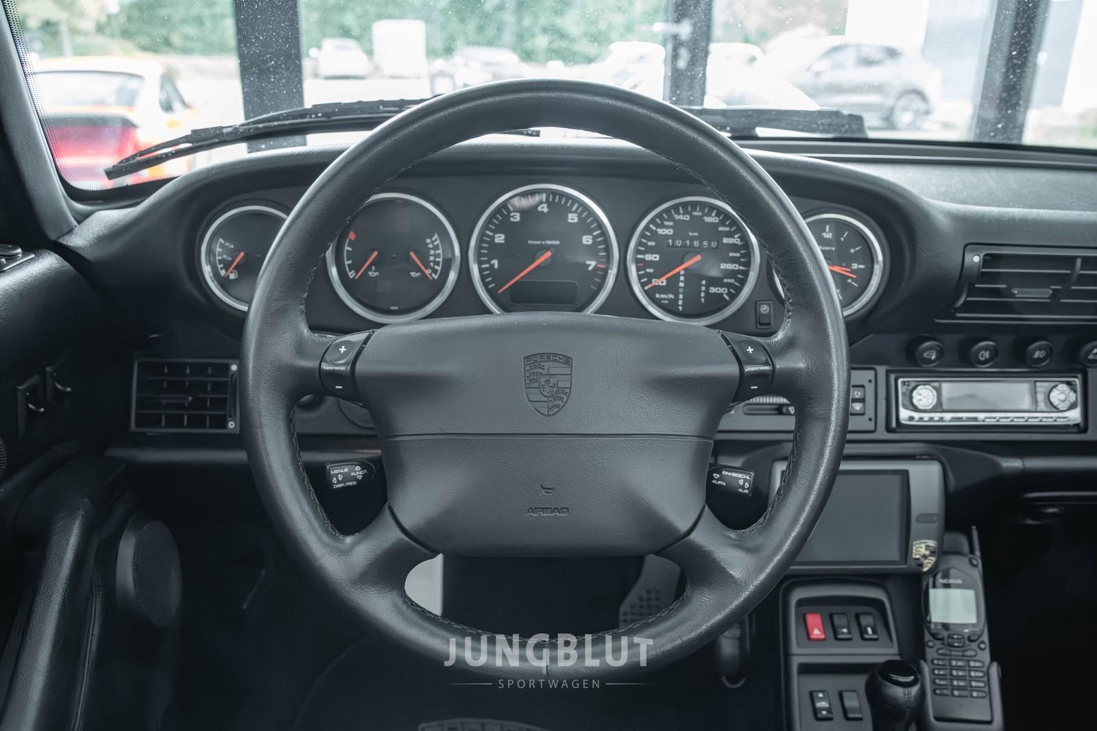 Porsche 993 Carrera Cabriolet, Tiptr. Deut. Auslieferung