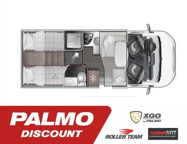 Roller Team Kronos 284TL FIAT Modell 2024 sofort lieferbar