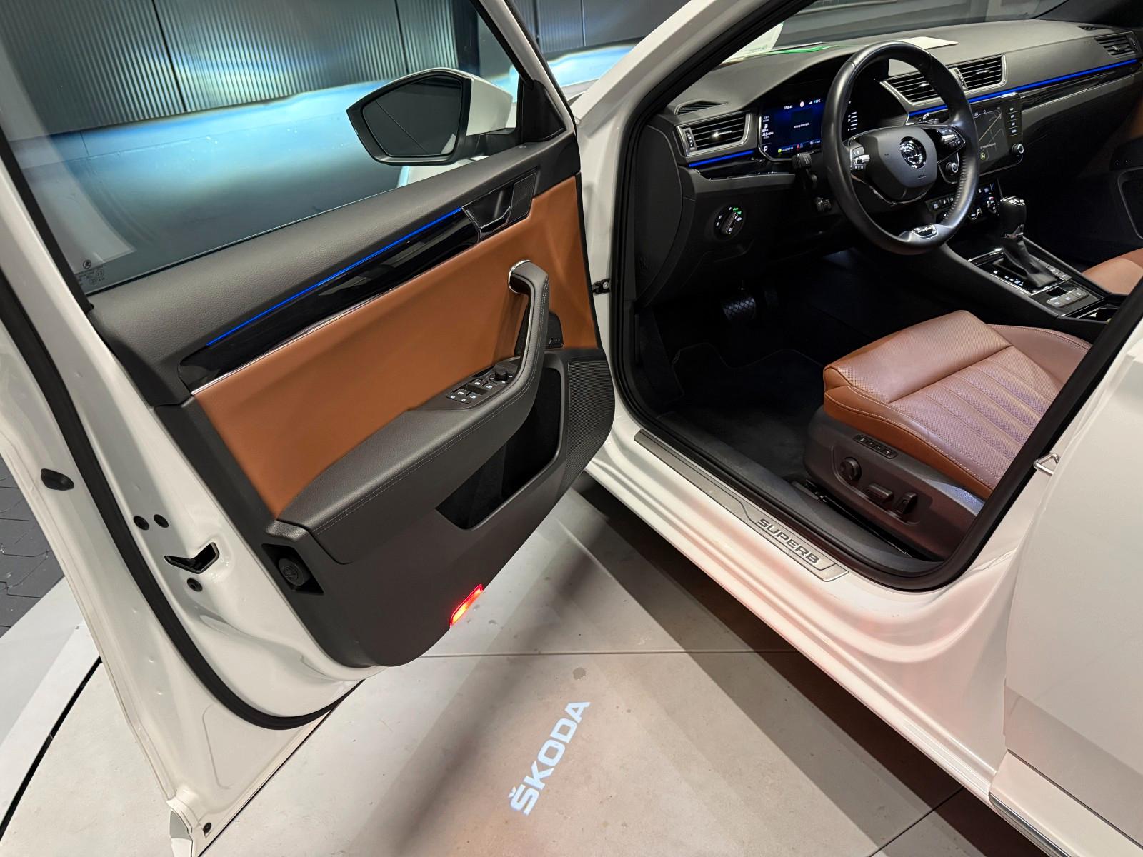 Skoda Superb Combi L&K *19Zoll*LEDER/Braun*SitzKlima*, миниатюра 24