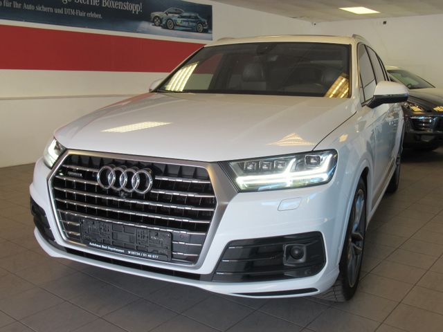 AUDI Q7 3.0 TDI quattro S line,1Hand,7Sitze,AHK,Voll,