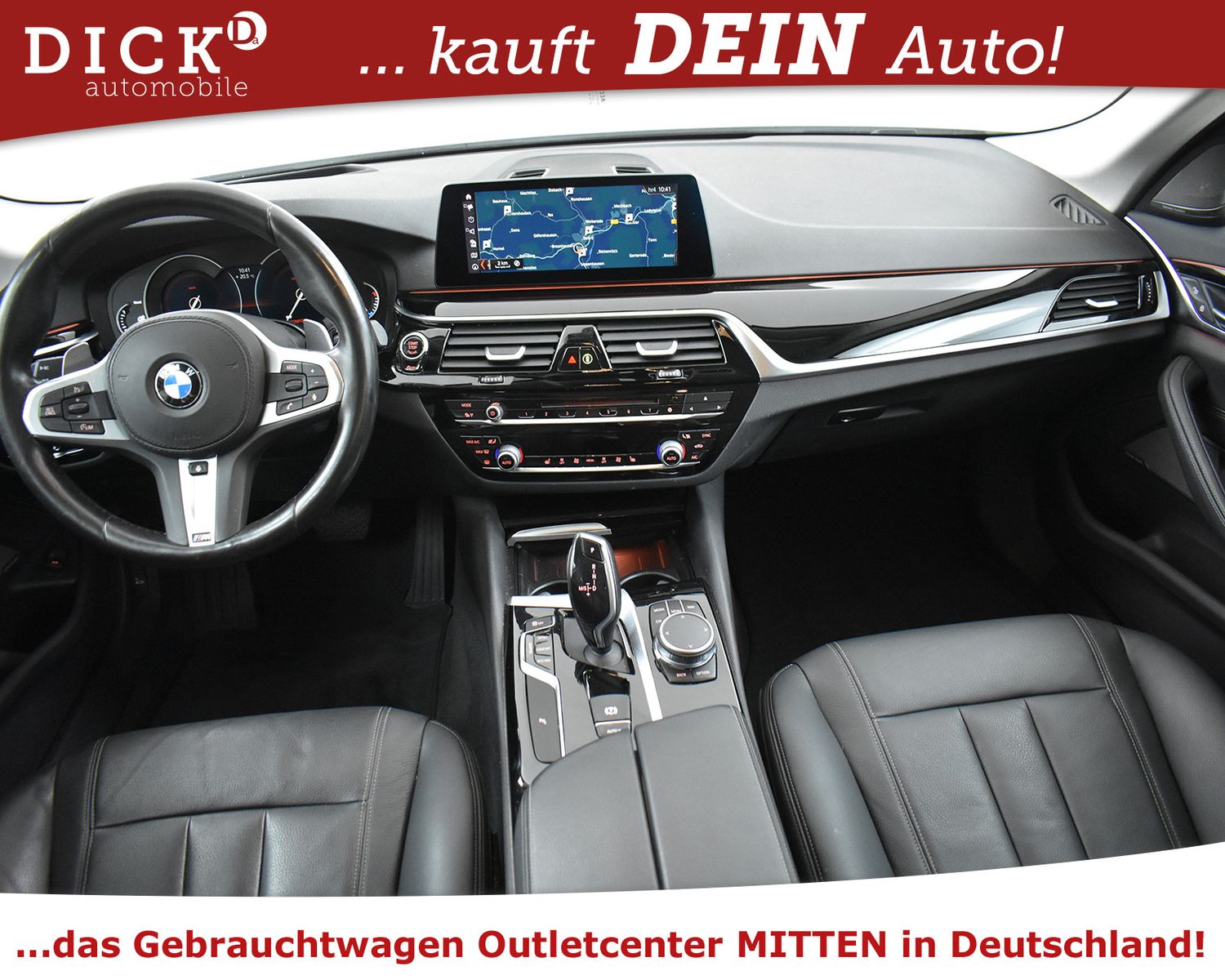 BMW 520d M SPORT STANDHZ+LEDER+HEAD+KAM+AHK+PROF+H&K - Image 8