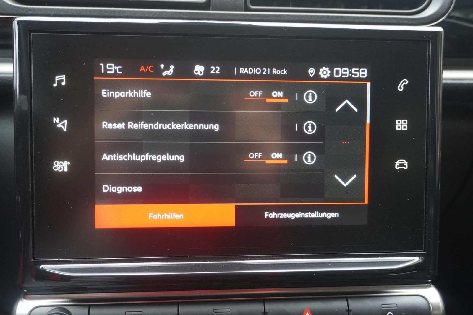 Citroën C3 Puretech LED Tempomat Sitzheizung PDC USB
