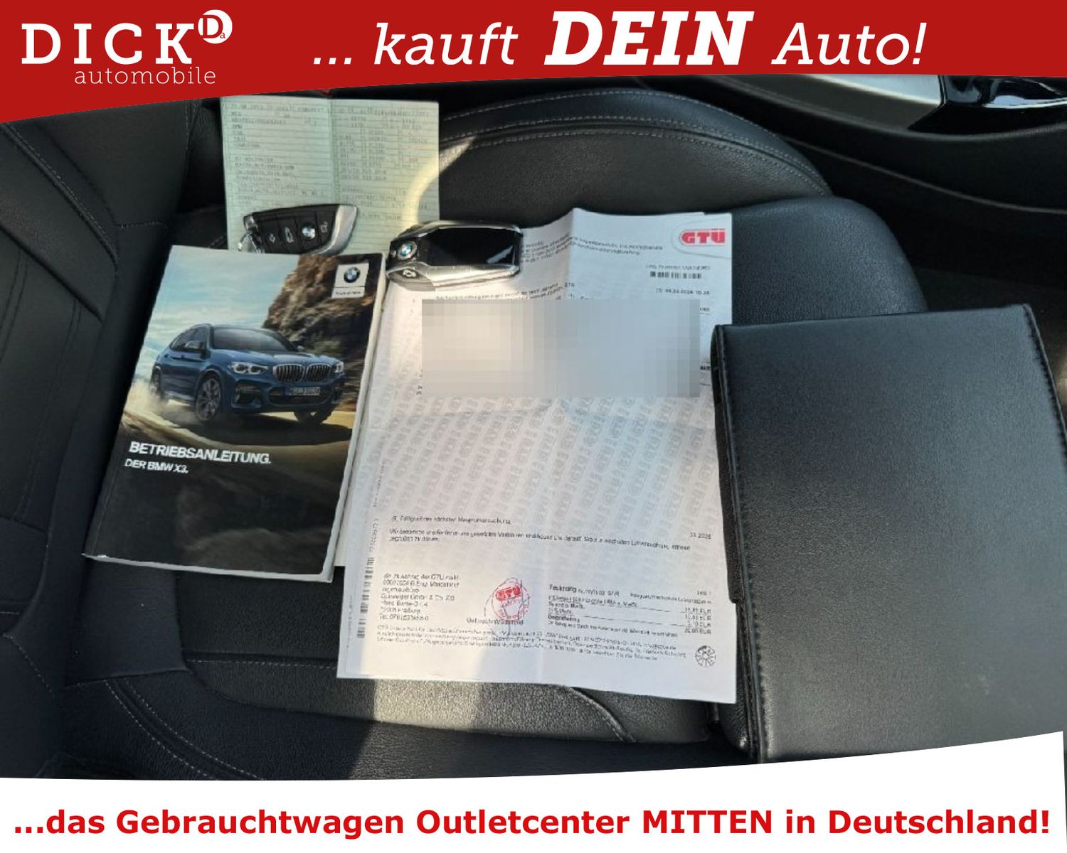 Fahrzeugabbildung BMW X3 xDr 20d LED+/HUD/MEMO/STANDHZ/VIRTU/AHK/8Fa