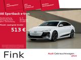 Audi A6 Sportback e-tron S line Tech plus AHK - weiße Audi A6 e-tron