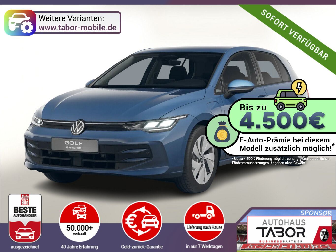Volkswagen Golf PHEV KeyL SHZ ParkAssPro LM17 KAM UVP-37%*