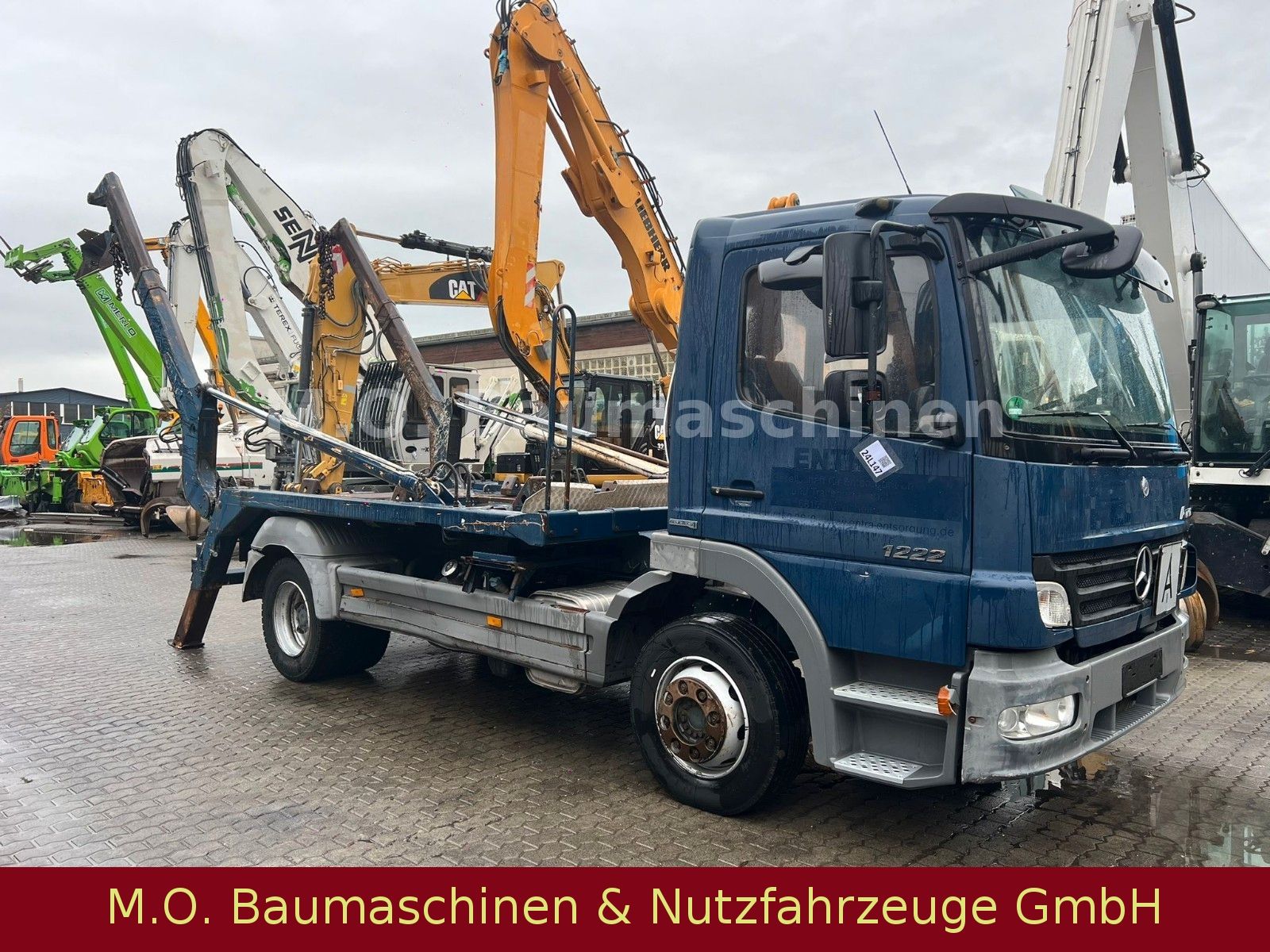Fahrzeugabbildung Mercedes-Benz Atego 1222 K/  Bluetec 4 / Meiller AK 7 MT /