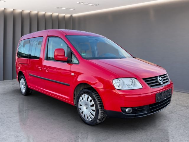 Volkswagen Caddy Maxi 1.9TDI Gewinner*7 SITZE*AHK*1.HAND*