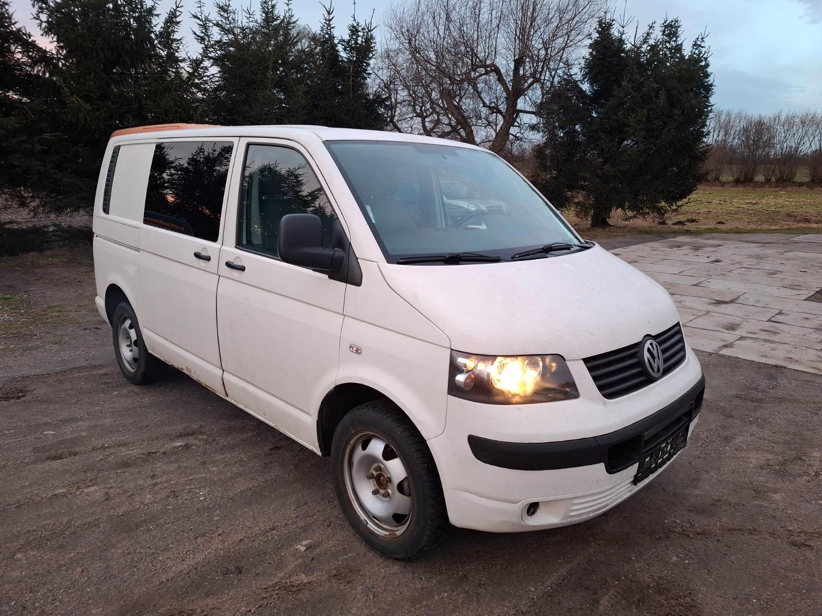 Volkswagen T5 Transporter 1,9Tdi Tüv 11-27 Motor klappert