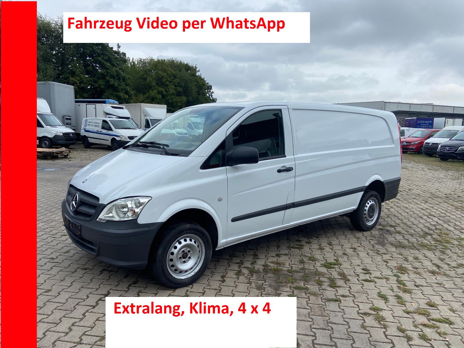Mercedes-Benz Vito 116 Extralang, Klima, 4x4