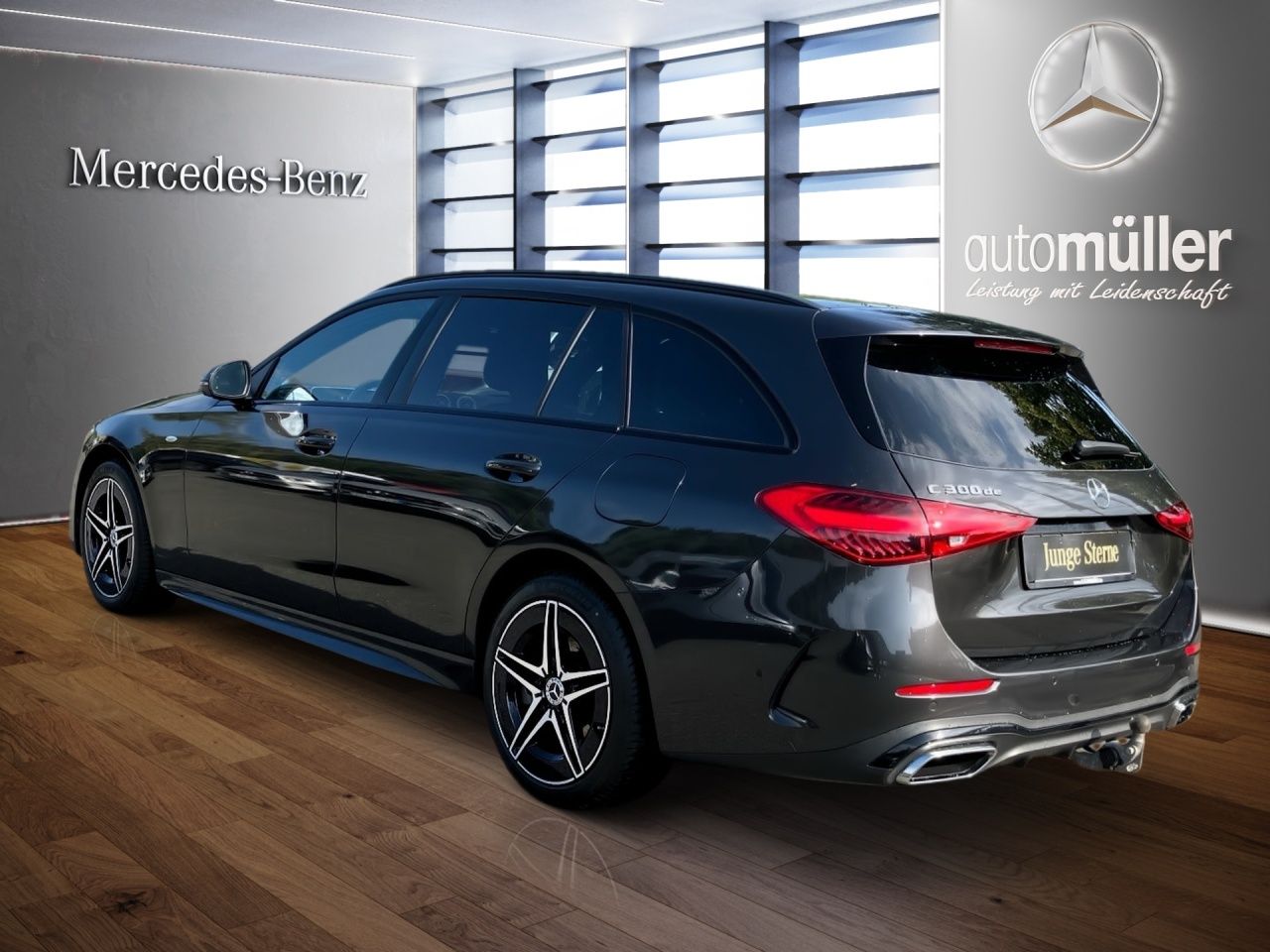 Fahrzeugabbildung Mercedes-Benz C 300 de T AMG+NIGHT+AHK+360°+BURMEST+MEMORY