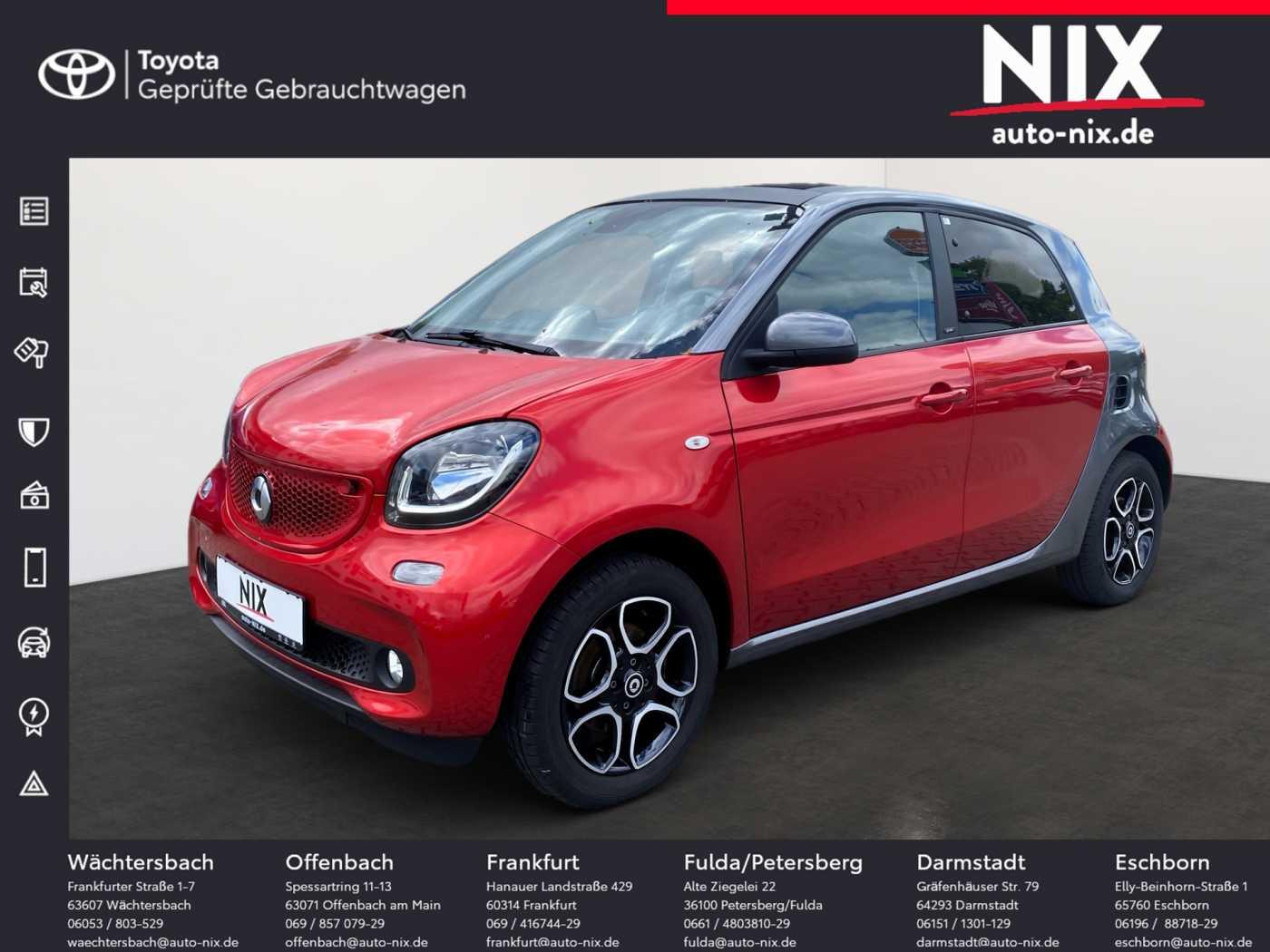 Smart forfour 0.9 Turbo prime KAMERA SHZ