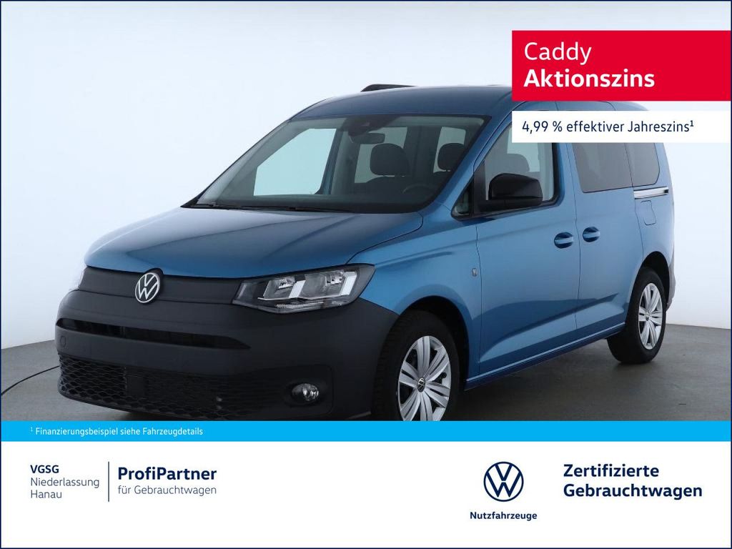 Volkswagen Caddy AHK-Vorbereitung Kamera Navi TechnikPaket