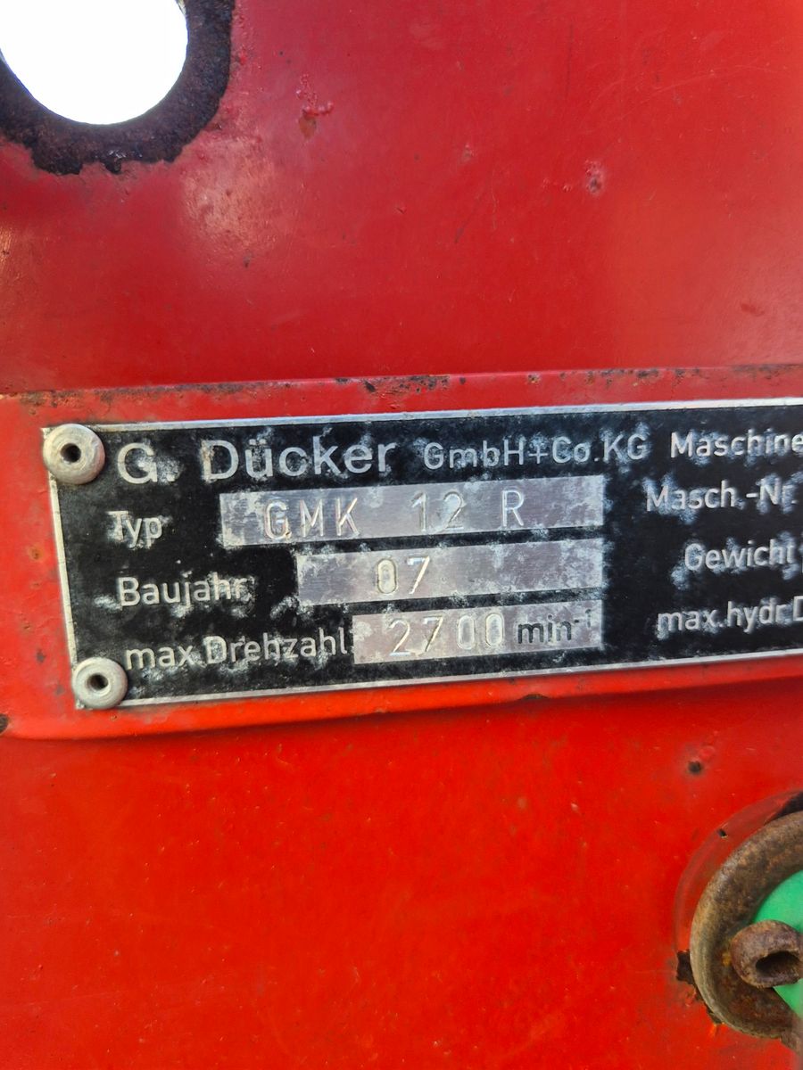 Fahrzeugabbildung Andere Dücker UNA 500 D Ausleger / Unimog / 2004