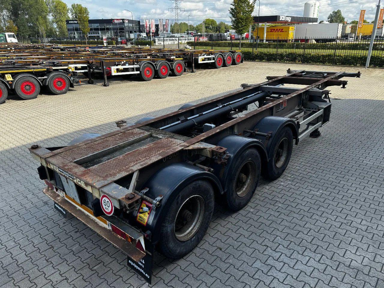 Andere Desot 20FT/30FT ADR-Chassis, Liftachse, Heckbund