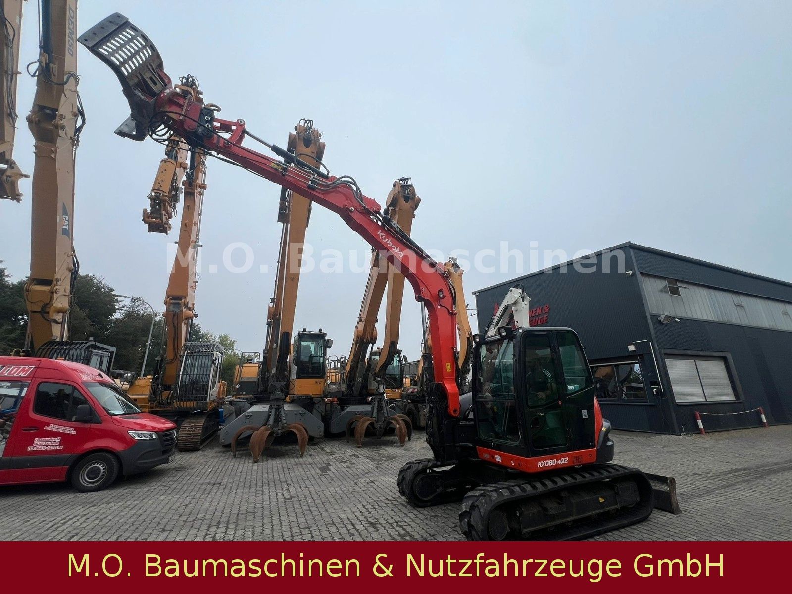 Fahrzeugabbildung Kubota Kubota KX 080 -4a2 / Rotar RG 9N Sortiergreifer/