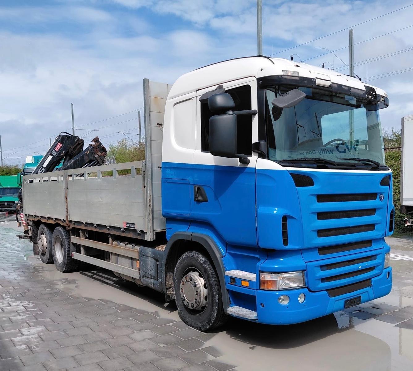 Scania R440 LB 6x2, E5, Hiab 144E-4 Hiduo, 13m