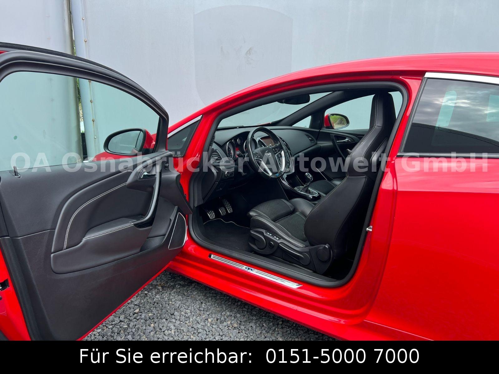 Opel Astra J GTC OPC 280PS SHZ Lenkradheiz.  Tempomat
