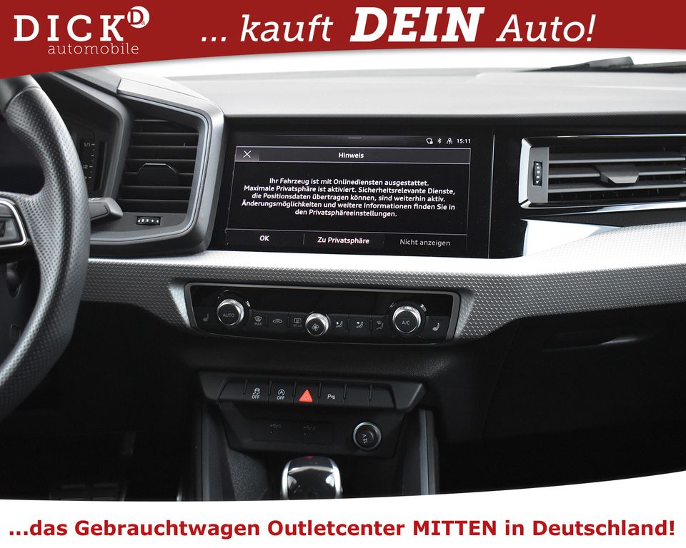 Audi A1 SB 1.0 TFSI S-Tr >2X S LINE+NAV+ACC+VIRTU+LED