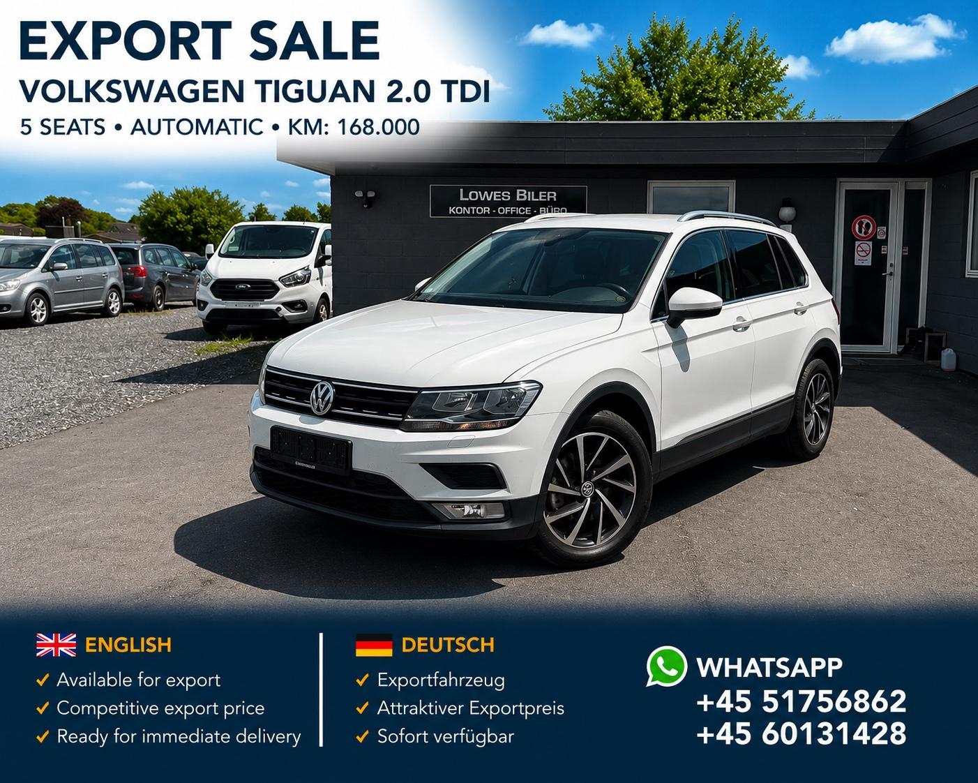 Volkswagen Tiguan Sound BMT/Start-Stopp 2.0 TDI DSG