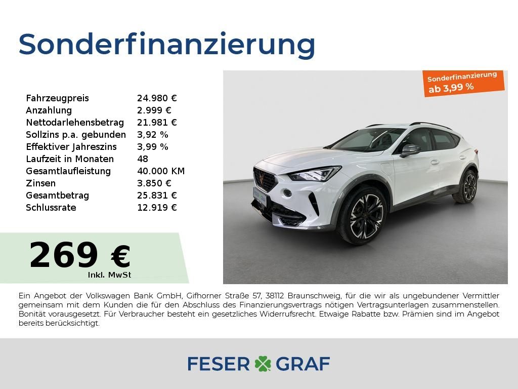 Cupra Formentor 1.4 TSI Hybrid ACC*GJR*FULL-LINK*RFK*1