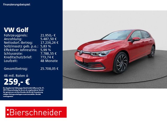 Volkswagen Golf 8 1.4 TSI DSG eHybrid Style MATRIX STAND Hu