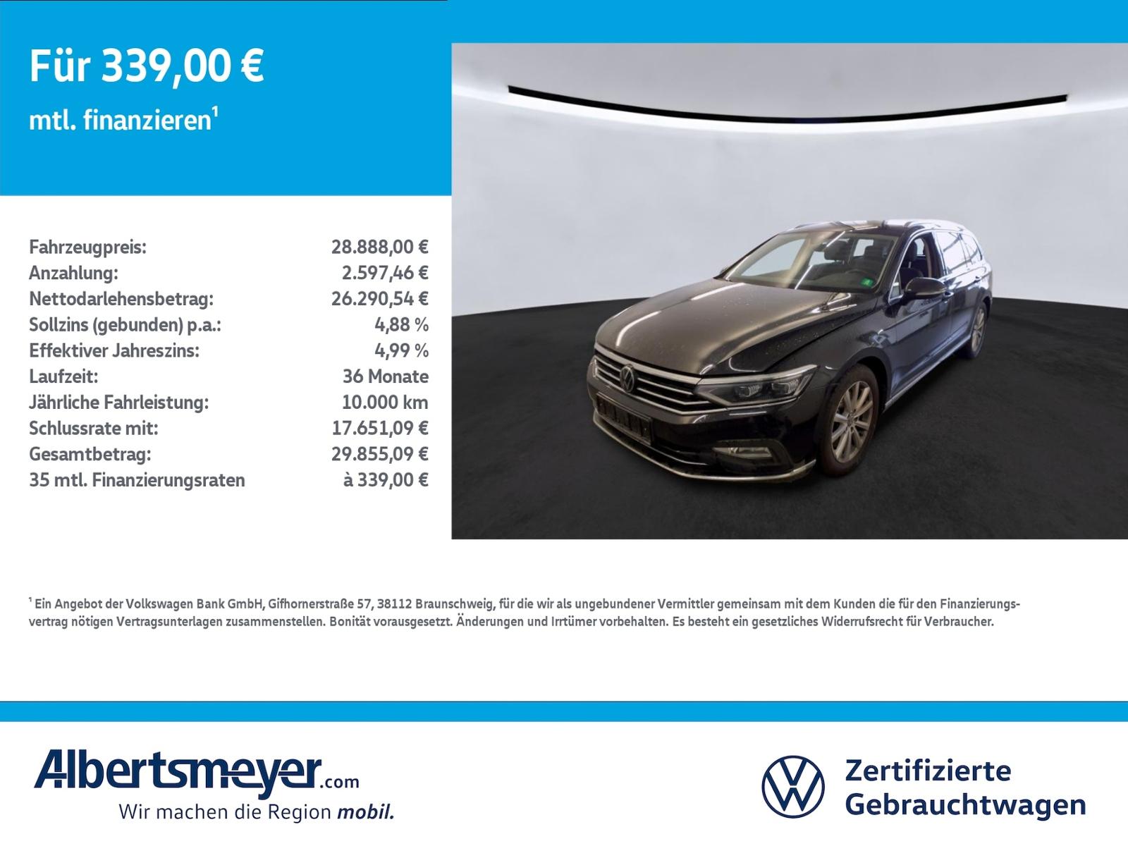 Volkswagen Passat Variant 2.0 TSI 4Motion Elegance +DSG+