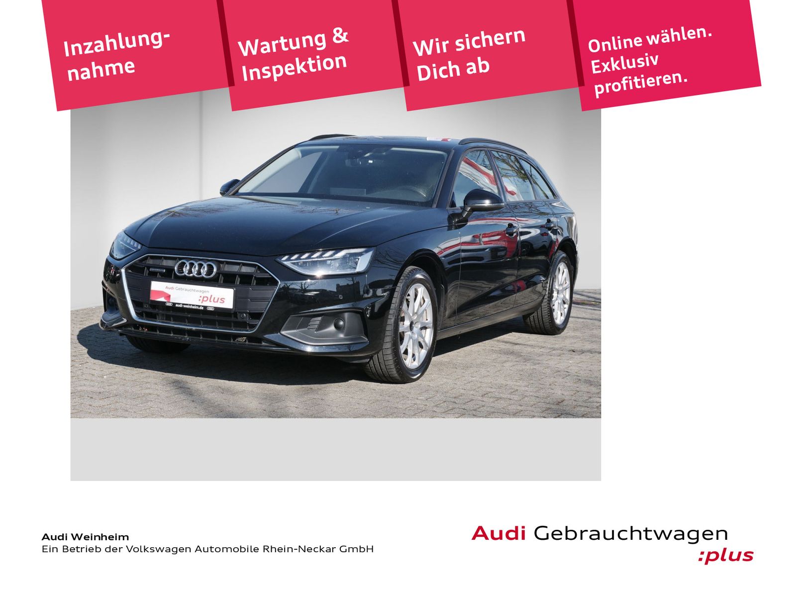 Audi A4 Avant 40 TDI quattro S tronic Navi LED Klima 