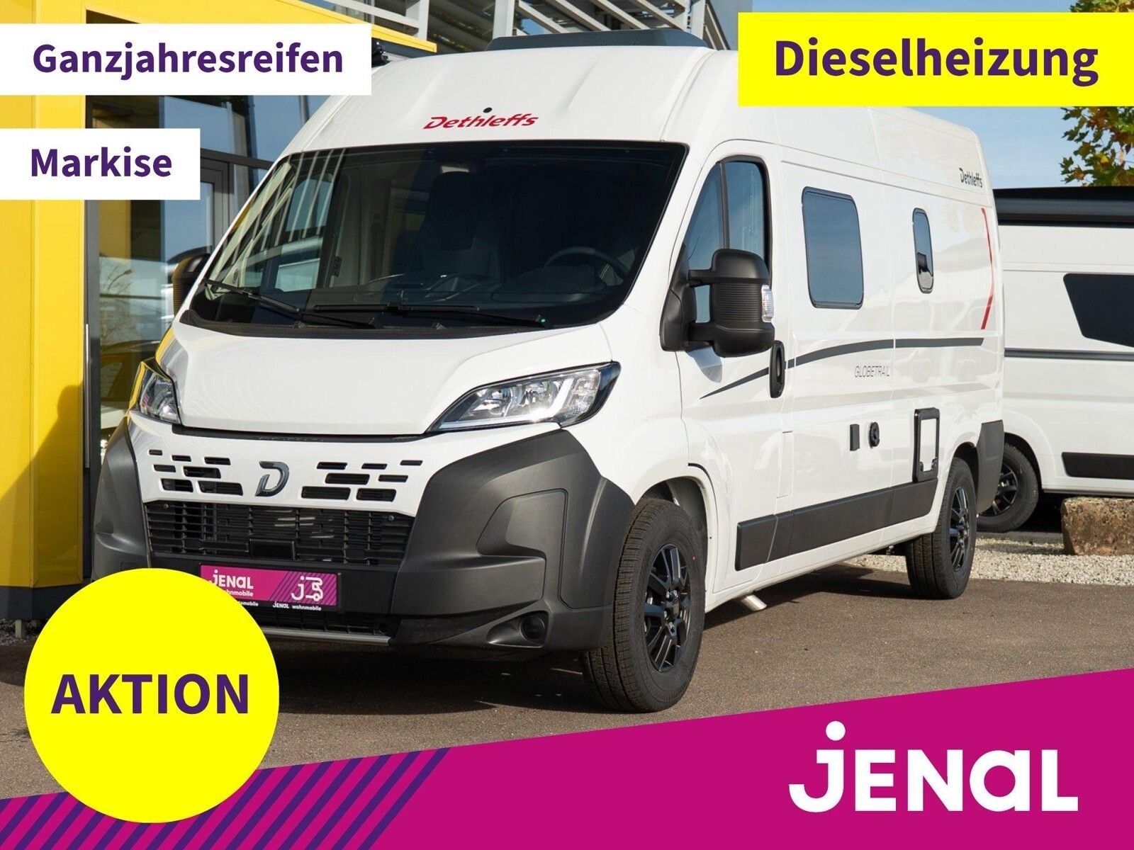 Fahrzeugabbildung Dethleffs Globetrail Active 600 DS Fiat DIESELHEIZ*MARKISE