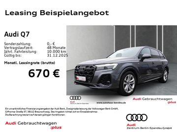 Audi Leasingangebot: Audi Q7 55 TFSI qu. S line tiptronic *PANO*7-Sitzer*