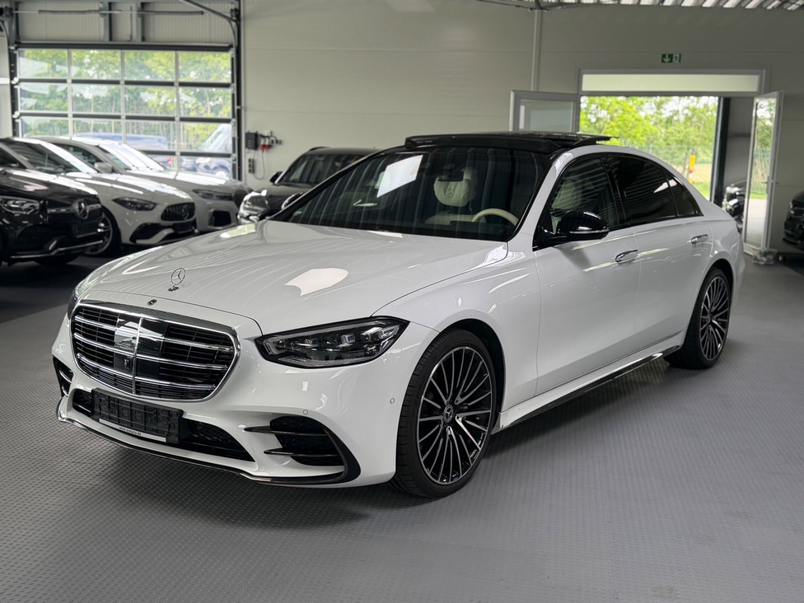 MERCEDES-BENZ S450d 4M Lang AMG Manufactur -HUD-Belü.Sitz-Pano