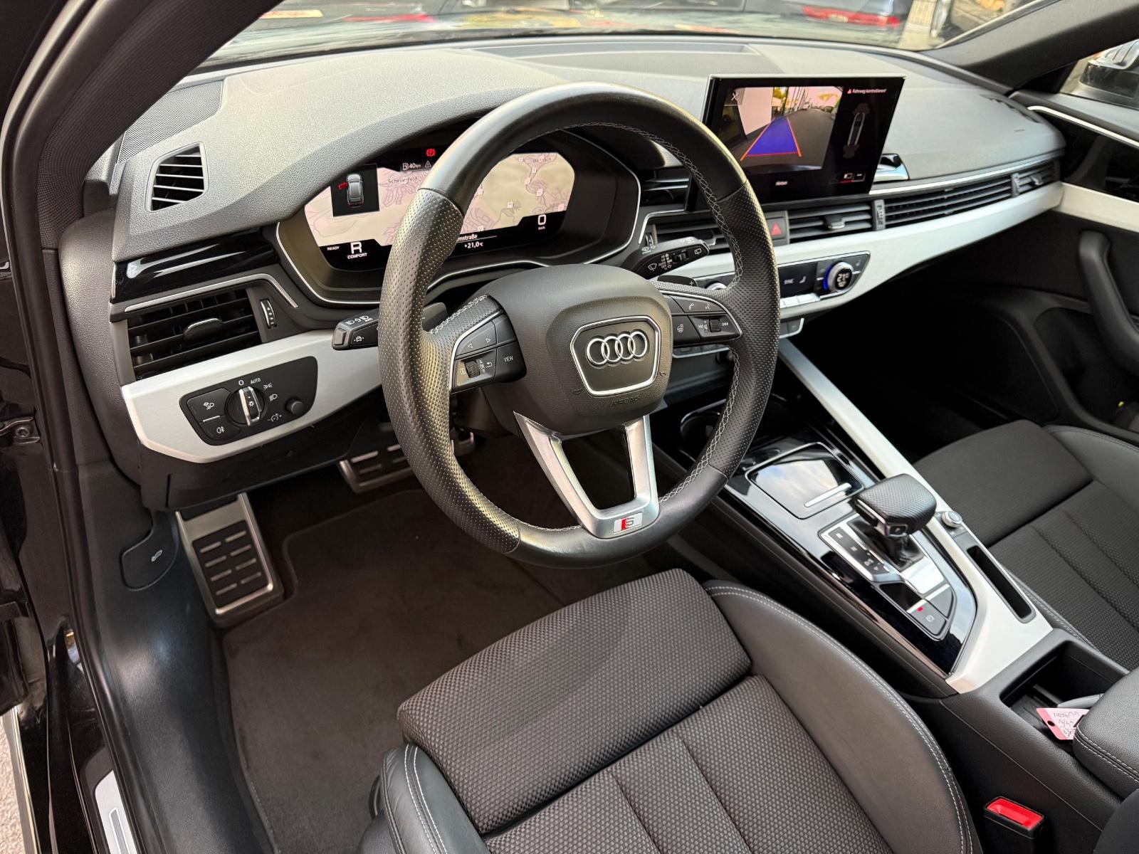 Audi A4 Avant 40 TFSI 2x S line Balck/Matrix/AHK/RKam, миниатюра 12