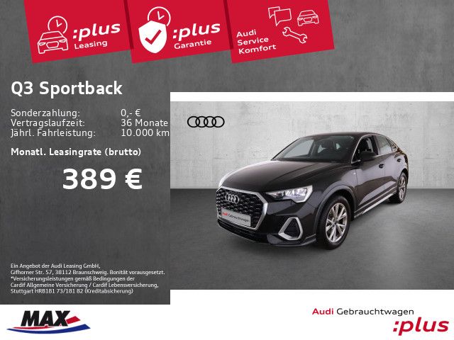 Audi Q3 Sportback 35 TDI S LINE LED+KAMERA+VC+MMI NAV