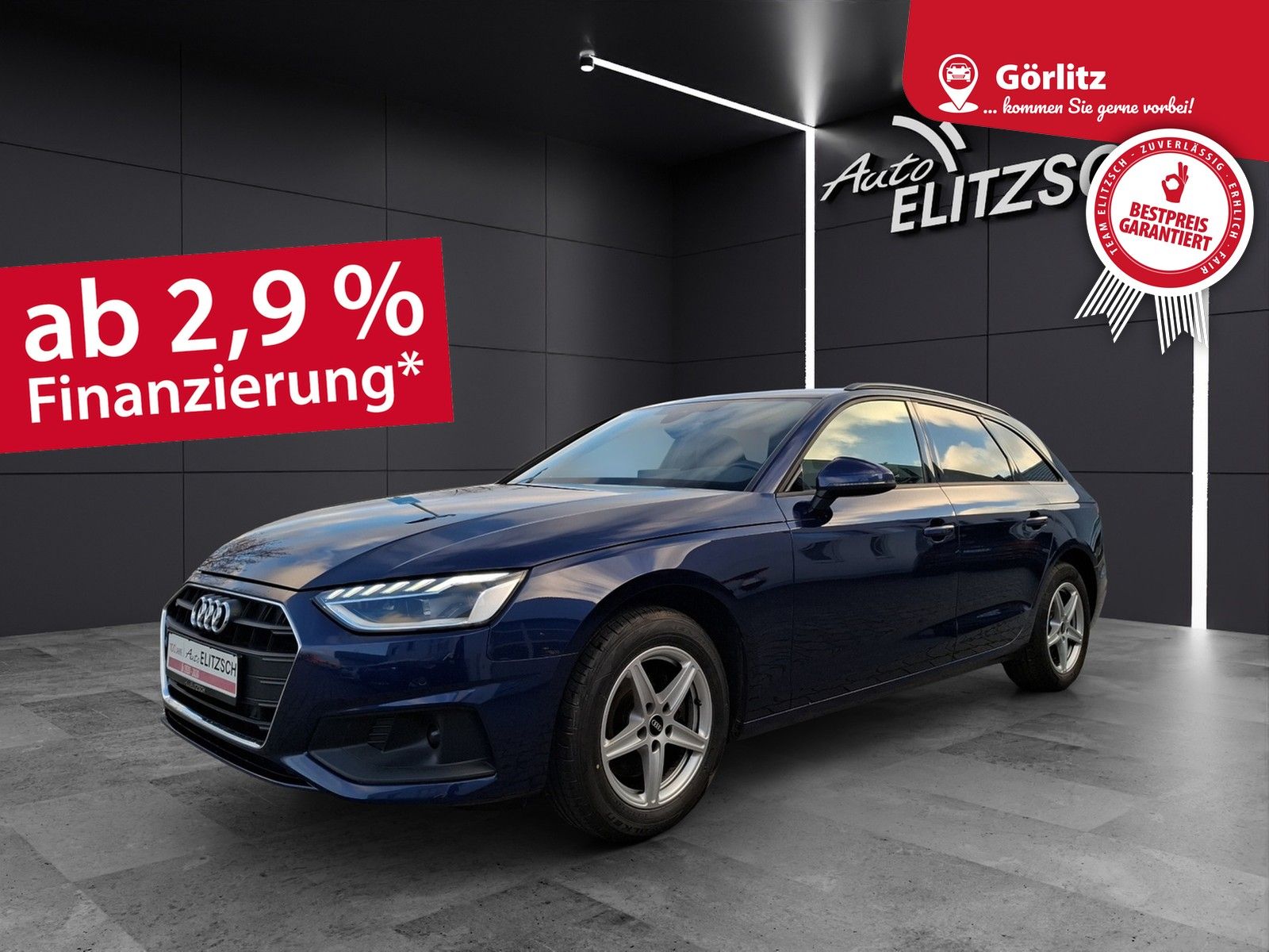 Fahrzeugabbildung Audi A4 Avant 35 TDI S-tronic LED Navi AID GRA RFK Le