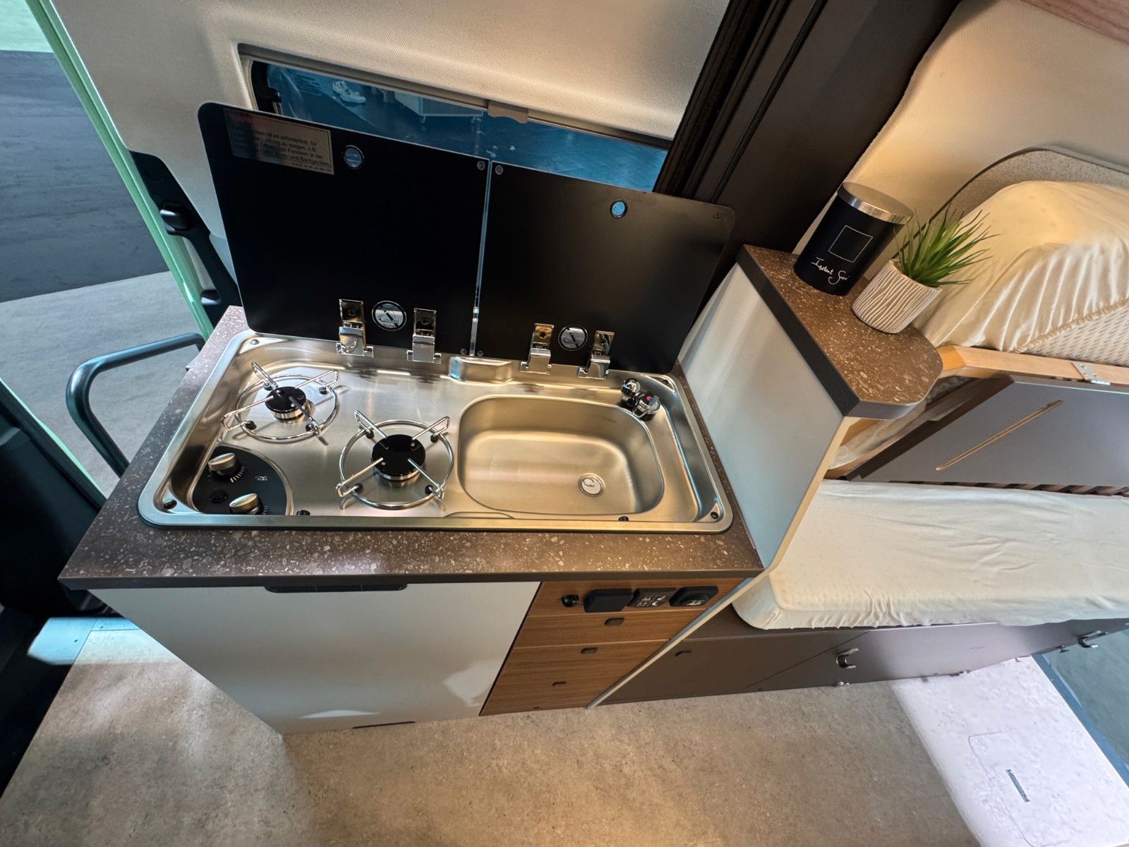 Fahrzeugabbildung Bürstner Habiton Mercedes HMX 6.0 Allrad 4x4 Schlafdach !