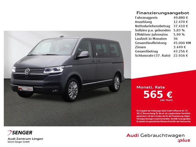 Volkswagen T6.1 Multivan Highline 2.0 TDI LED AHK 7-Sitzer