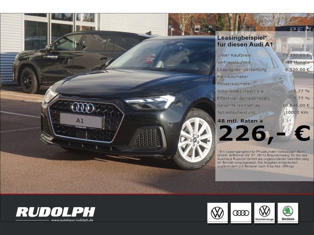 Audi A1 advanced 25 TFSI S tronic NAVI LED EPH GRA SH