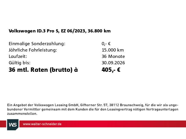 Volkswagen ID.3 Pro S Navi IQ.Light RFK foto 3