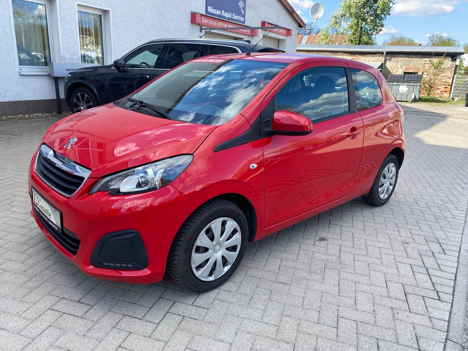Peugeot 108 Active, Klima, Allwetterreifen, 58.000KM