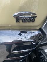 BMW R 1200 C in Elfenbein, Sitze in Leder blau. - BMW CHOPPER 1200 C