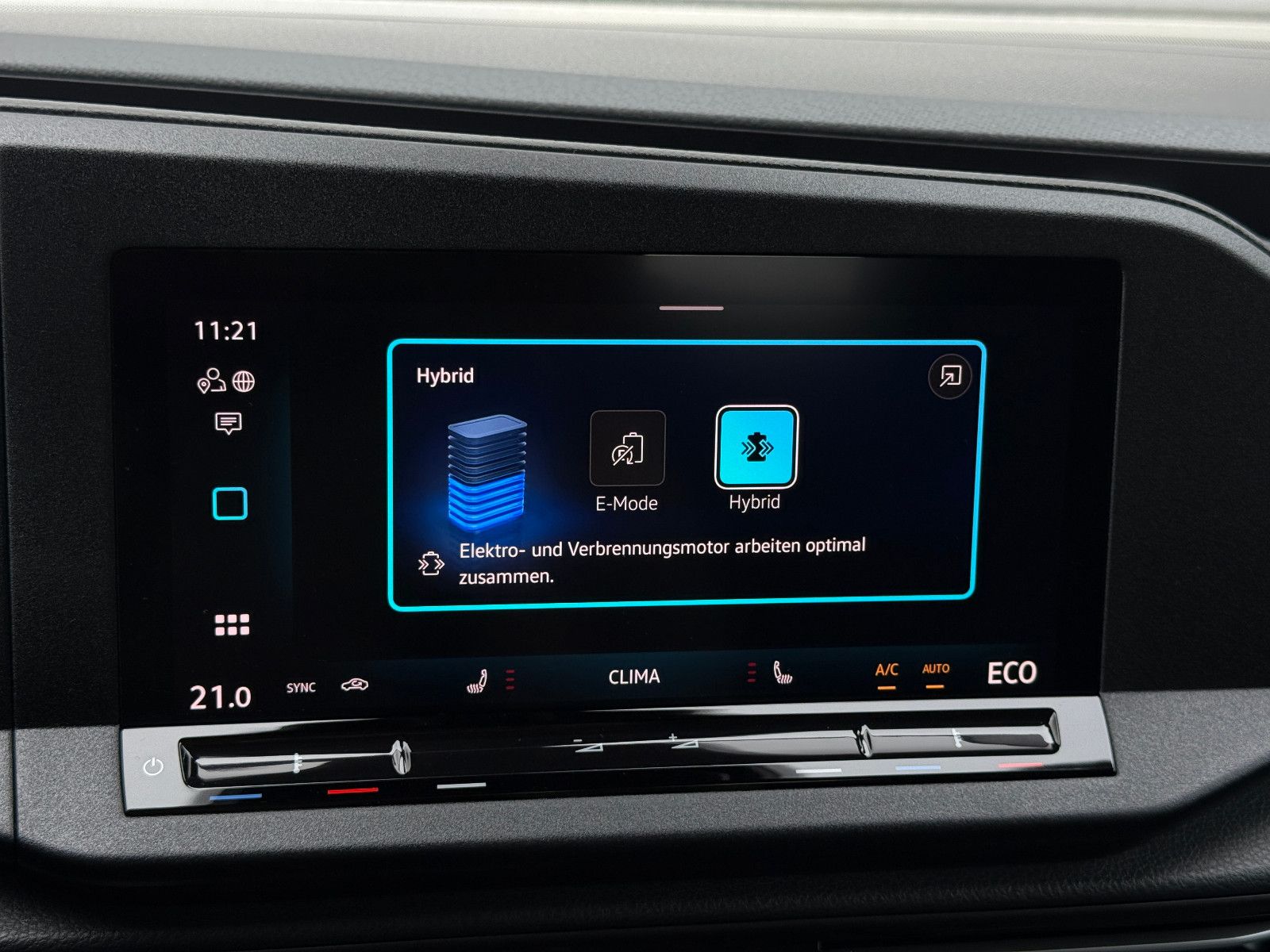 Fahrzeugabbildung Volkswagen Caddy Life "Energy" TSI eHybrid ACC Navi Kamera
