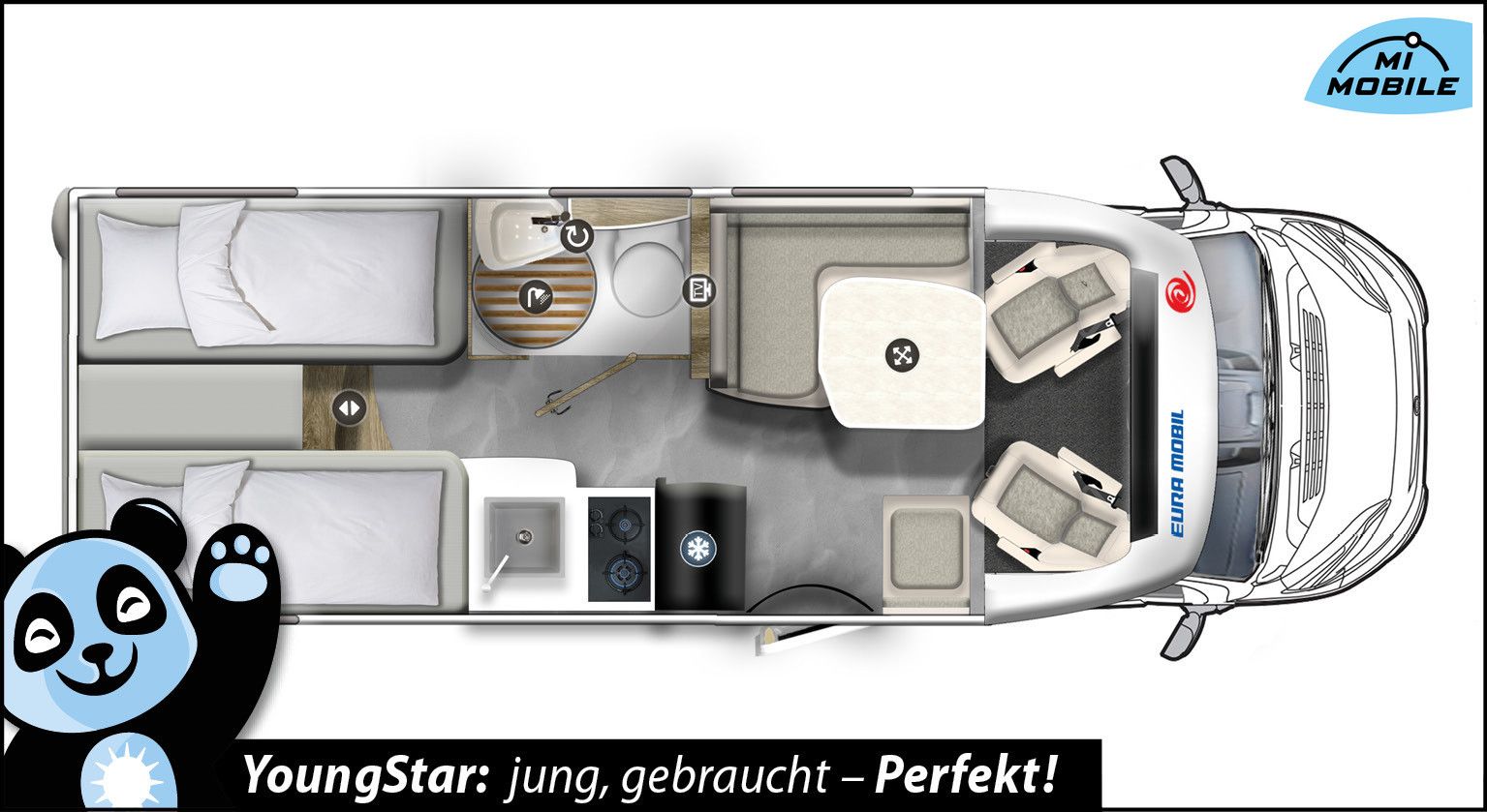 Fahrzeugabbildung Eura Mobil Profila T 660 EB *SCHAUSONNTAG 11-16 Uhr*